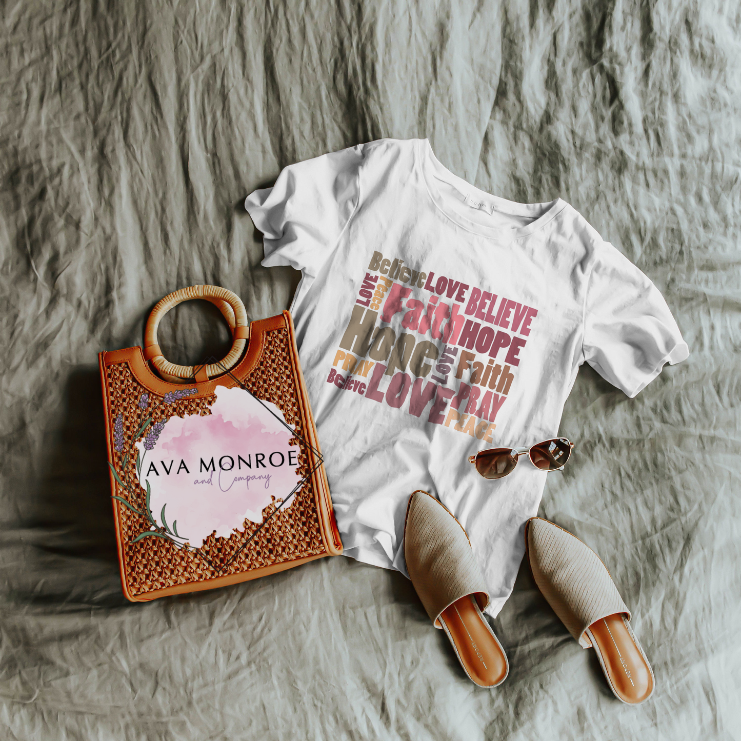 Faith and Hope Short Sleeve T-Shirt - Unisex