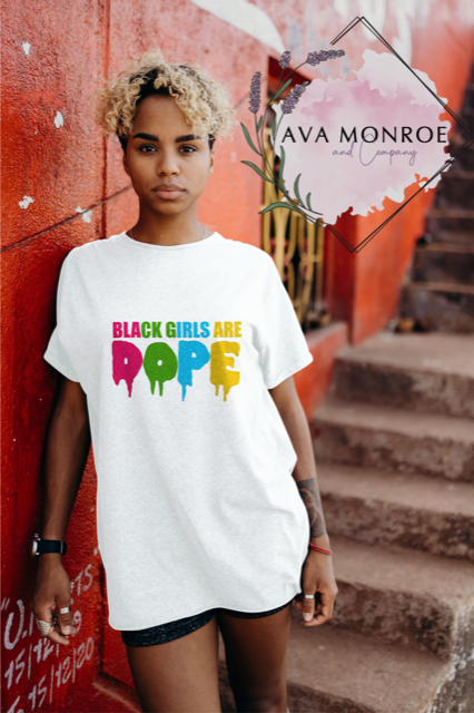 Black Girls Are Dope Short Sleeve T-Shirt Unisex
