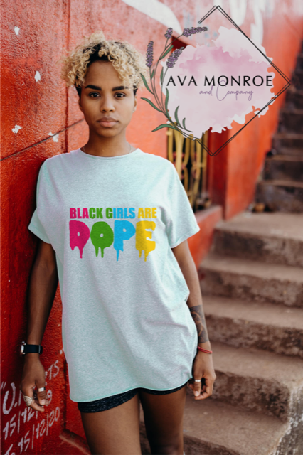 Black Girls Are Dope Short Sleeve T-Shirt Unisex
