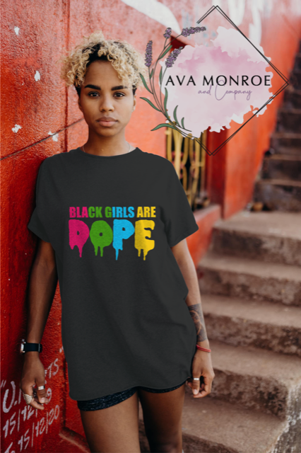Black Girls Are Dope Short Sleeve T-Shirt Unisex